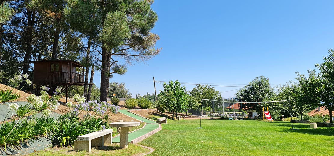 Exterior Finca minigolf