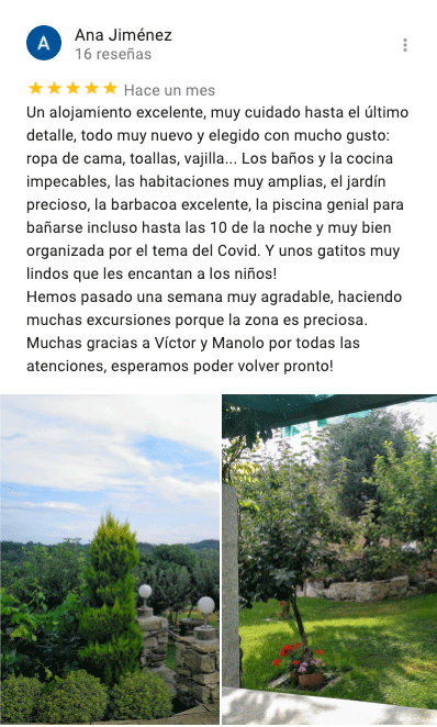 Opiniones sobre el Alojamiento en casa rural en Lugo