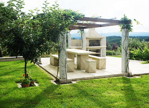 Barbecue area Casa Ferrador